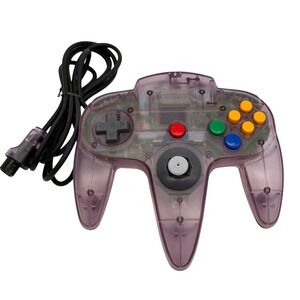 Nintendo 64 N64 Controller Atomic Purple Translucent Funtastic Series NUS-005